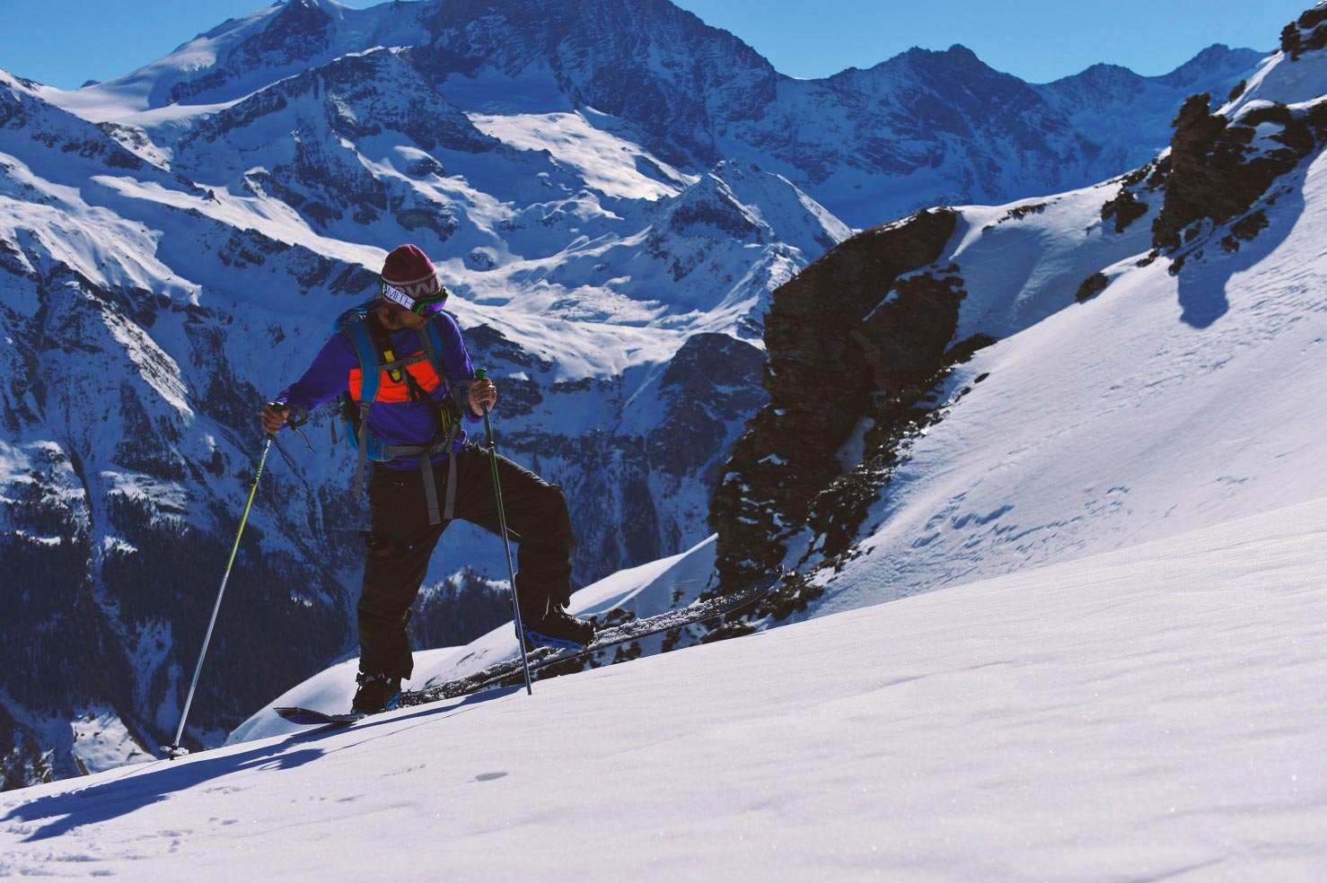 how to kickturn splitboard technique